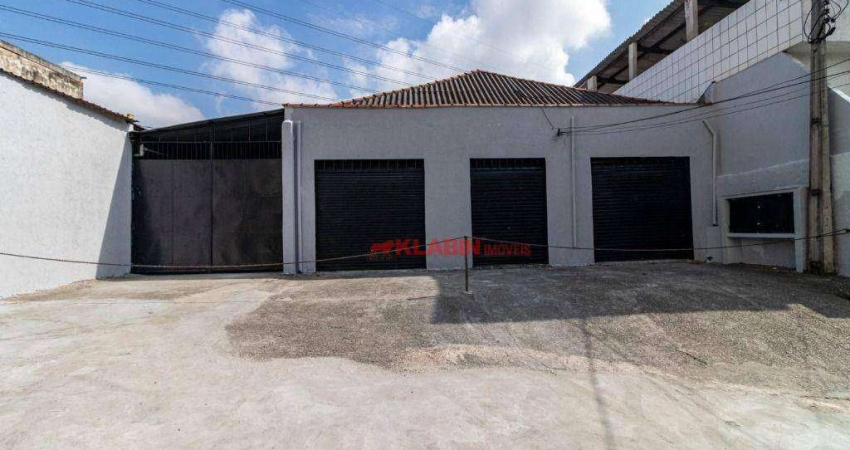 Galpão, 480 m² - venda por R$ 2.100.000,00 ou aluguel por R$ 12.120,00/mês - Ipiranga - São Paulo/SP
