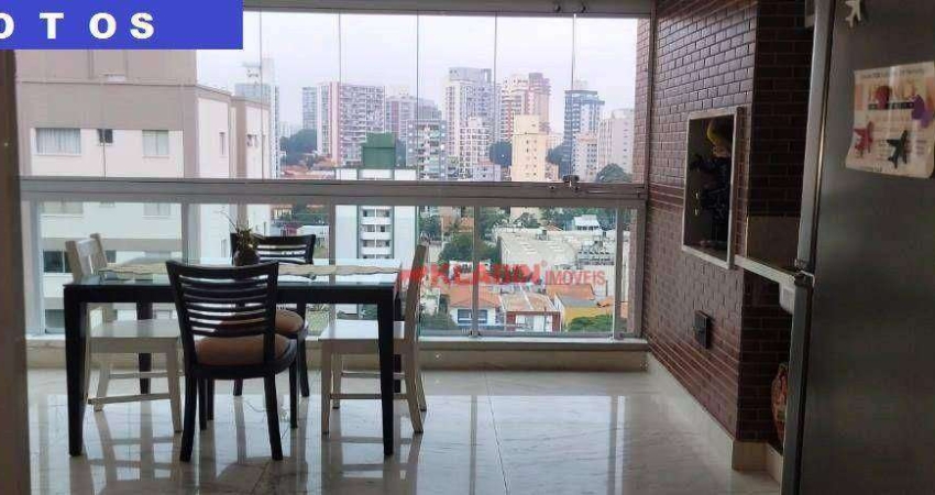 VILA CLEMENTINO. APTO. ANDAR ALTO. COM POUCO USO. 3 SUÍTES. SACADA GOURMET. 170m². 4 VAGAS FIXAS, DETERMINADAS. PRONTO PARA MORAR.