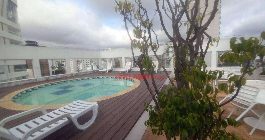 Apartamento com 1 dormitório, 45 m² - venda por R$ 650.000,00 ou aluguel por R$ 4.347,00/mês - Moema - São Paulo/SP
