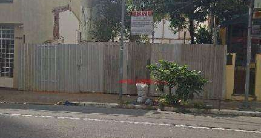 Terreno à venda, 270 m² por R$ 2.000.000,00 - Cambuci - São Paulo/SP