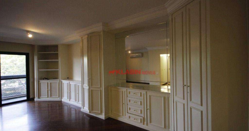 Apartamento com 3 dormitórios para alugar, 116 m² por R$ 12.750,01/mês - Moema - São Paulo/SP