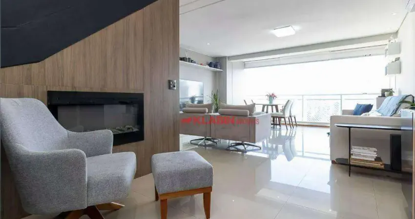 Cobertura Duplex MOBILIADA com 154m² de Área Útil -2 Suítes com 3 Vagas + Depósito - Espaço Gourmet com Jacuzzi - Lazer Completo - Brooklin- São Paulo