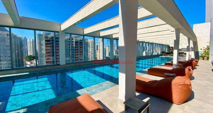 Apartamento com 1 dormitório para alugar, 40 m² por R$ 5.097,00/mês - Vila Mariana - São Paulo/SP