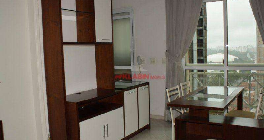 Apartamento com 1 dormitório para alugar, 45 m² por R$ 4.740,00/mês - Paraíso - São Paulo/SP