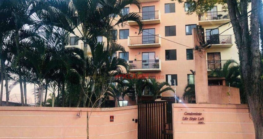 Apartamento com 1 dormitório para alugar, 37 m² por R$ 2.569,60/mês - Vila Guarani (Zona Sul) - São Paulo/SP