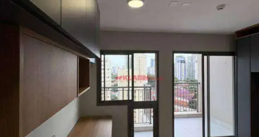 Studio com 1 dormitório, 24 m² - venda por r$ 500.000,00 ou aluguel por r$ 3.095,00/mês - santo amaro - são paulo/sp