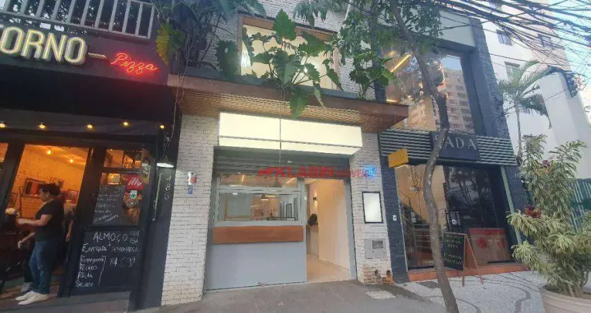 Salão para alugar, 107 m² por r$ 15.993,10/mês - itaim bibi - são paulo/sp