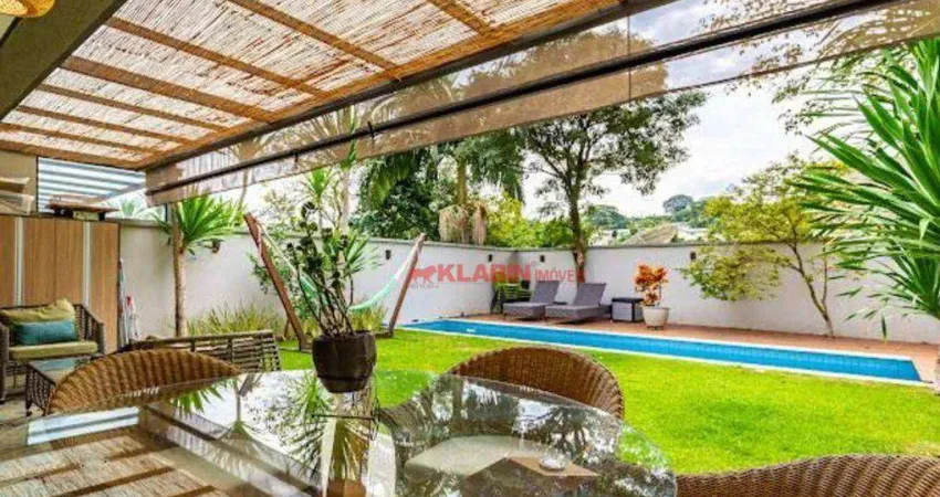 Casa com 4 dormitórios à venda, 424 m² por r$ 5.300.000,00 - jardim cordeiro - são paulo/sp