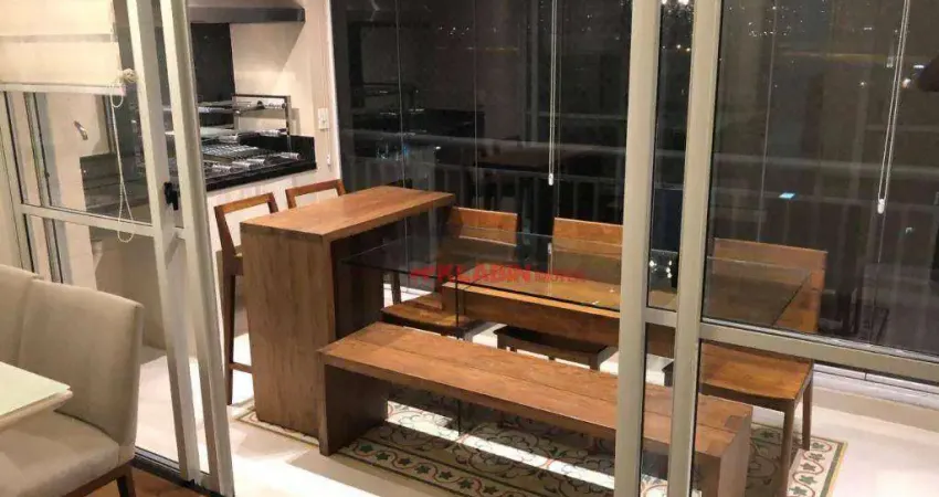 Apartamento com 3 dormitórios para alugar, 111 m² por r$ 9.594,00/mês - ipiranga - são paulo/sp