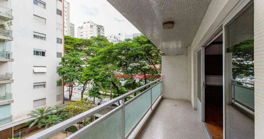 Apartamento à venda em Moema – 2 dormitórios e varanda com vista para o jardim