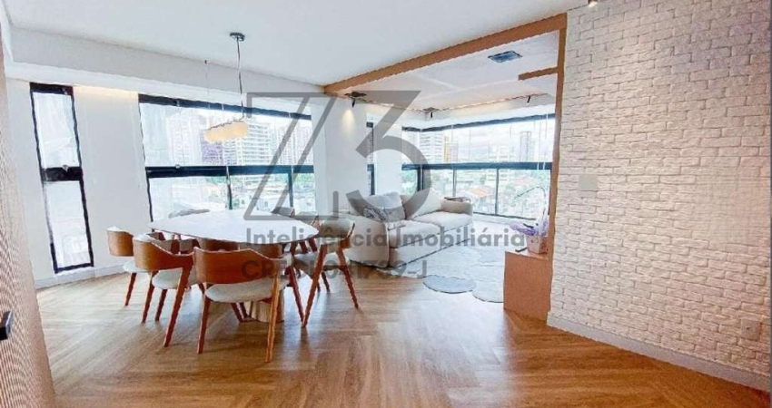 Apartamento à venda com 133m², 3 suítes e 3 vagas com varanda Gourmet