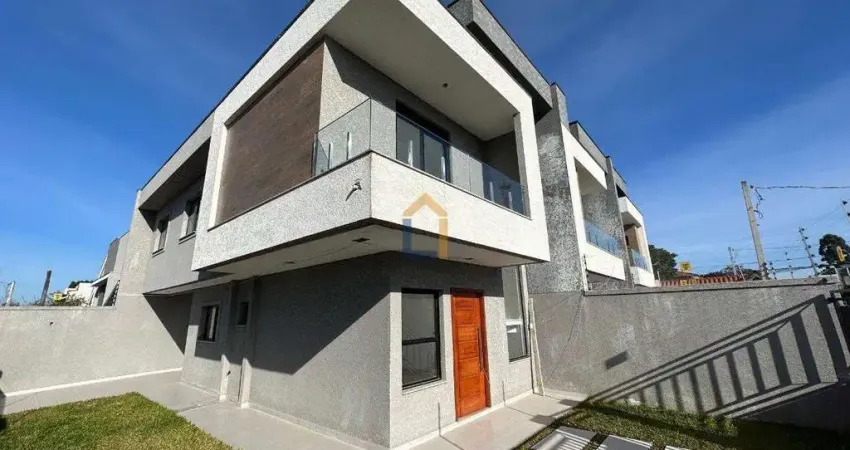 LINDO SOBRADO NOVO 3 QUARTOS NO CAPÃO DA IMBUIA 132 m²