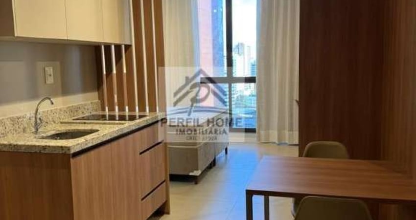 Apartamento Mobiliado para Locação em Salvador, Caminho das Arvores, 1 dormitório, 1 banheiro, 1 vaga