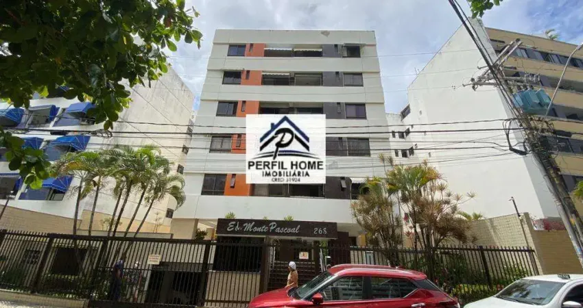 Apartamento para Locação em Salvador, Costa Azul, 2 dormitórios, 1 suíte, 3 banheiros, 1 vaga