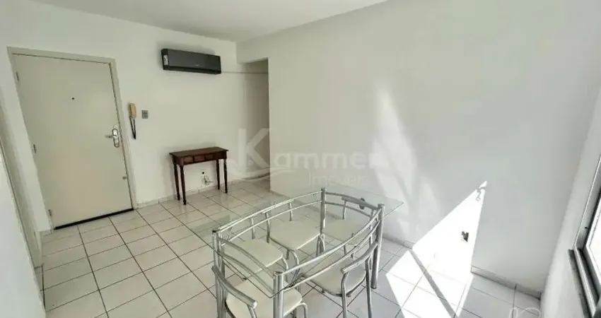 Apartamento a venda perto da ufsc, 2 dormitórios semi-mobiliado