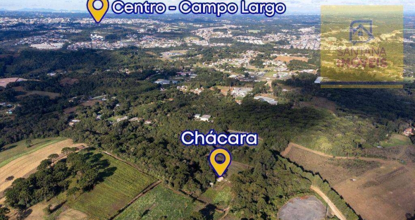Chácara com 1 dormitório à venda, 18150 m² por R$ 650.000,00 - São Caetano - Balsa Nova/PR
