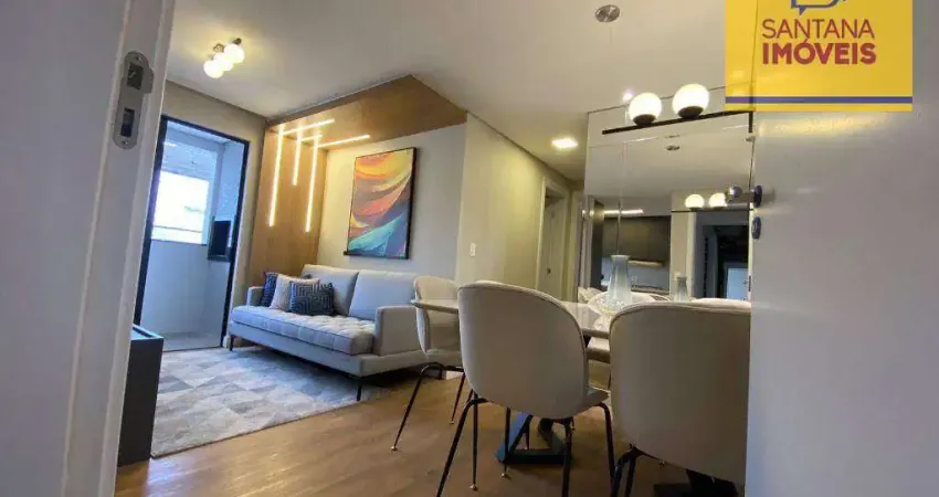 Apartamento com 2 dormitórios à venda, 52 m² por R$ 450.000,00 - Vila Bancária - Campo Largo/PR