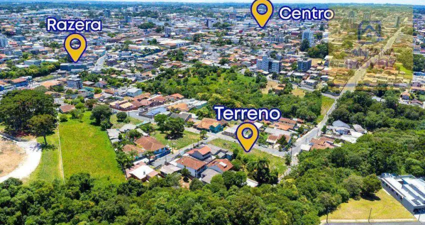 Terreno à venda, 1111 m² por r$ 1.150.000,00 - bom jesus - campo largo/pr