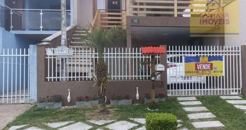 Casa com 2 dormitórios à venda, 49 m² por r$ 350.000,00 - jardim céu azul - campo largo/pr