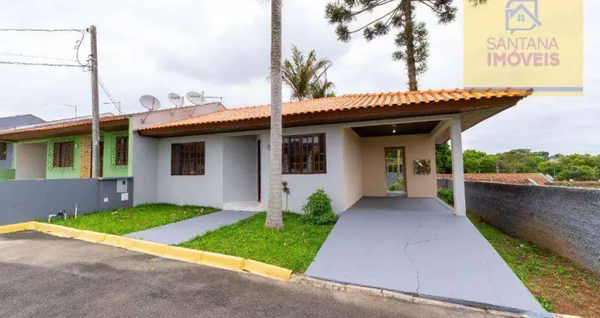 Casa com 2 dormitórios à venda, 49 m² por r$ 359.000,00 - vila santa terezinha - campo largo/pr