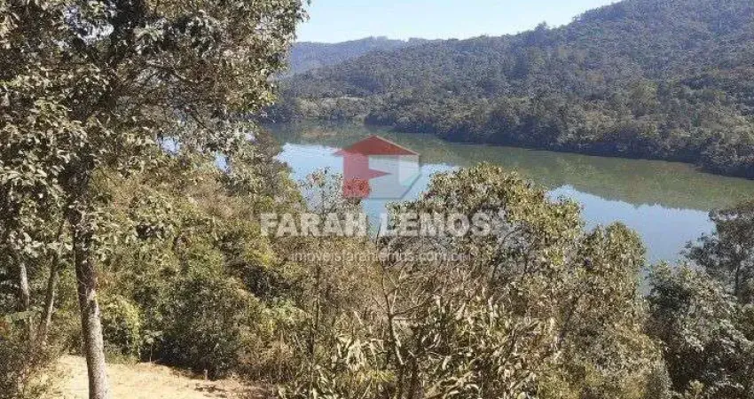 Terreno com vista para a represa. aceita financiamento / financia