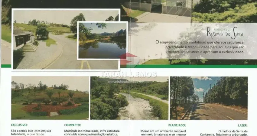 Terreno em condomínio fechado à venda na Rua Pio XII, Zona Rural, Mairiporã