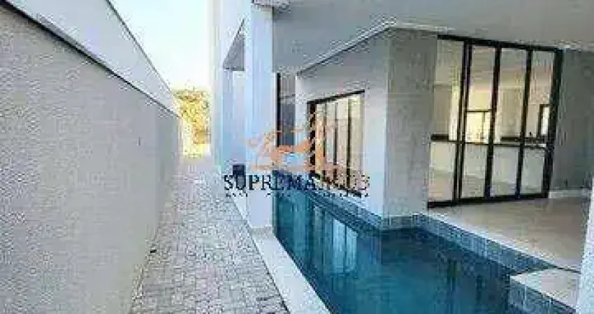 Casa sobrado com 4 quartos à venda,- condomínio alphaville nova esplanada 3