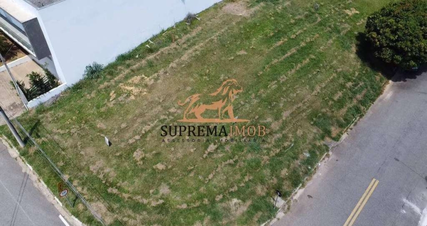 Terreno de esquina  com 518 m² à venda, Condomínio Ibiti do Paço