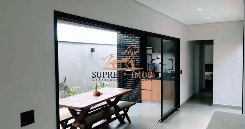 Casa térrea com 3 quartos á venda, condomínio villagio wanel