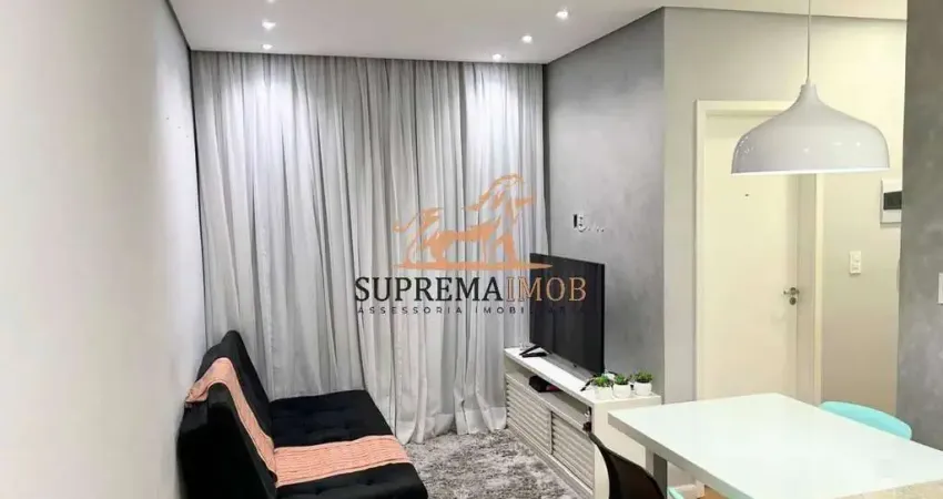Apartamento semi mobiliado com 52 m² à venda residencial villa sunset