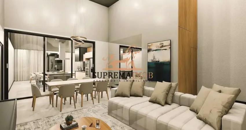 Casa com 4 suítes de alto padrão , condomínio alphaville nova esplanada 4