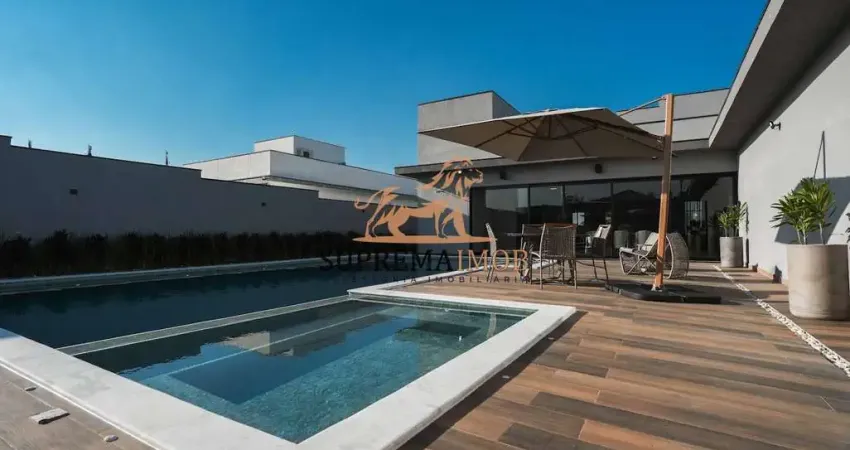 Casa térrea com 4 suítes de alto padrão , condomínio saint patrick