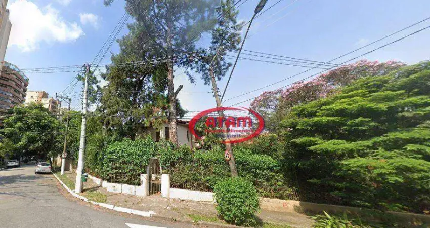 SOBRADO PERDIZES-PRÓX. AV. PACAEMBU - NOBRE - 4 DORM. 650 M² AT - 5 VAGAS
