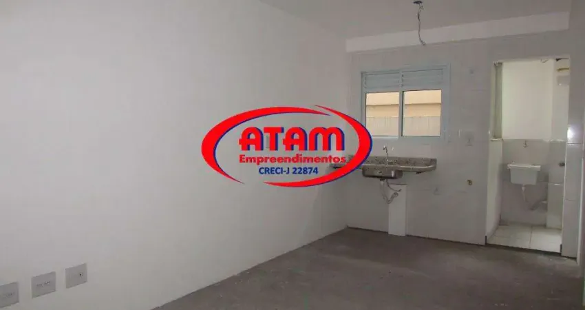 Apartamento com 2 dormitórios para alugar, 35 m² por r$ 2.316,74/mês - água fria - são paulo/sp