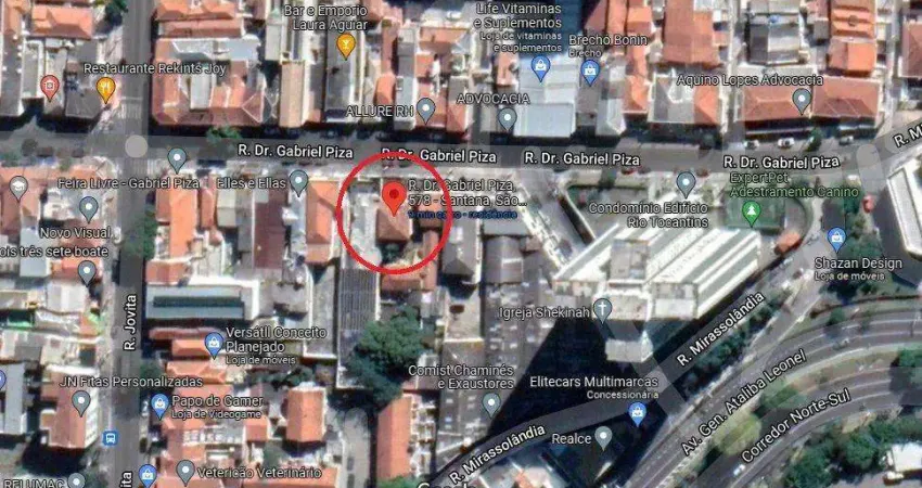 Terreno em santana próximo do metrô santana - 780 m² at - 13 m frente por 60 de fundos