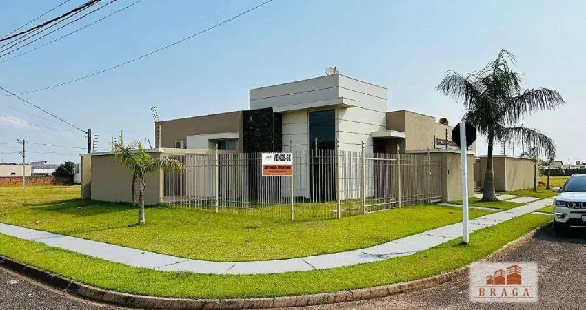 Casa com 4 dormitórios à venda, 229 m² por R$ 850.000,00 - Green Ville - Navirai/MS