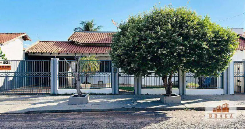 Casa com 4 dormitórios à venda, 254 m² por r$ 790.000,00 - centro - navirai/ms