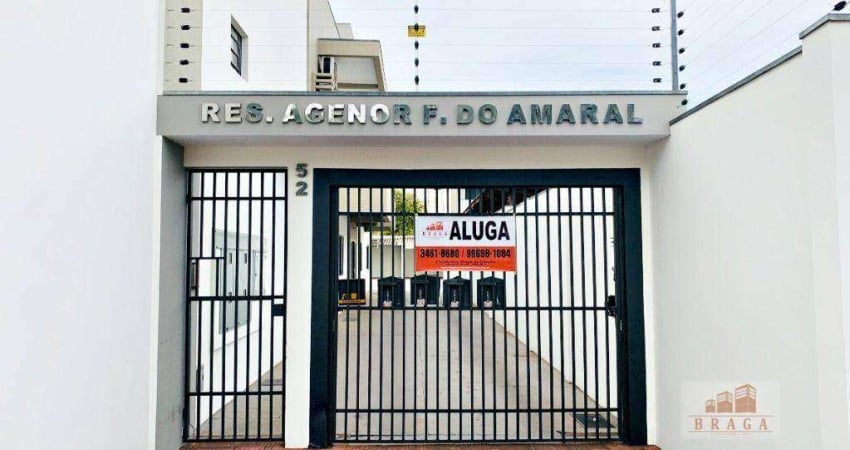 Apartamento com 2 dormitórios para alugar, 70 m² por R$ 1.590,00/mês - Centro - Navirai/MS