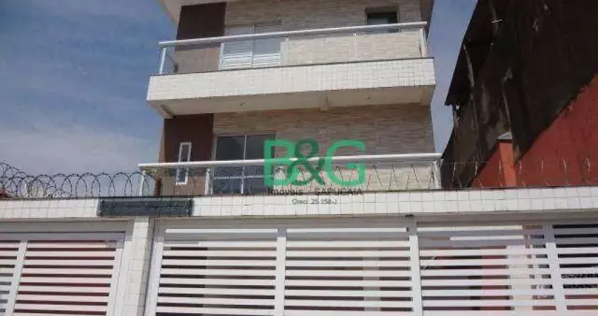 Sobrado com 3 dormitórios à venda, 92 m² por R$ 350.000,00 - Catiapoã - São Vicente/SP