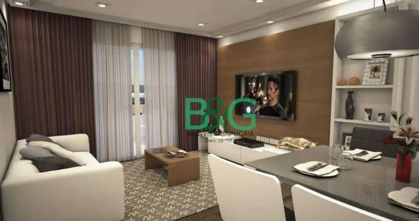 Apartamento à venda, 73 m² por r$ 749.500,00 - boqueirão - praia grande/sp