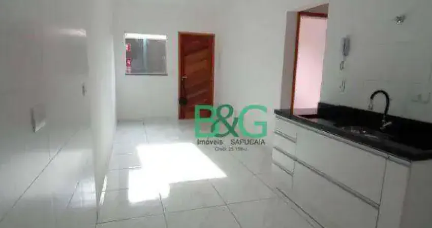 Casa com 2 dormitórios para alugar, 45 m² por r$ 1.737,50/mês - parque cruzeiro do sul - são paulo/sp