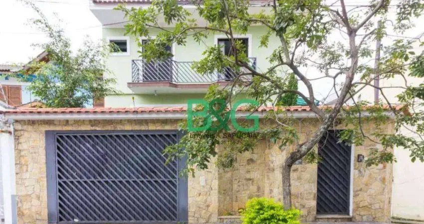 Sobrado com 3 dormitórios à venda, 210 m² por r$ 1.250.000,00 - água fria - são paulo/sp