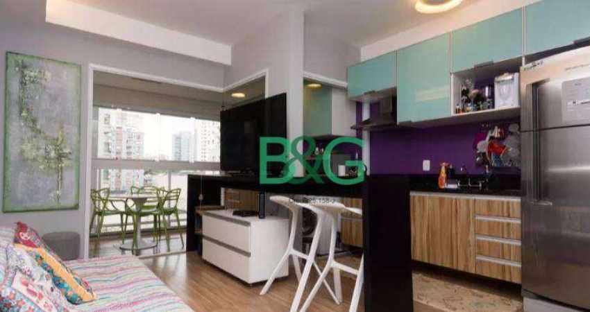 Studio com 1 dormitório à venda, 40 m² por R$ 744.000,00 - Pinheiros - São Paulo/SP