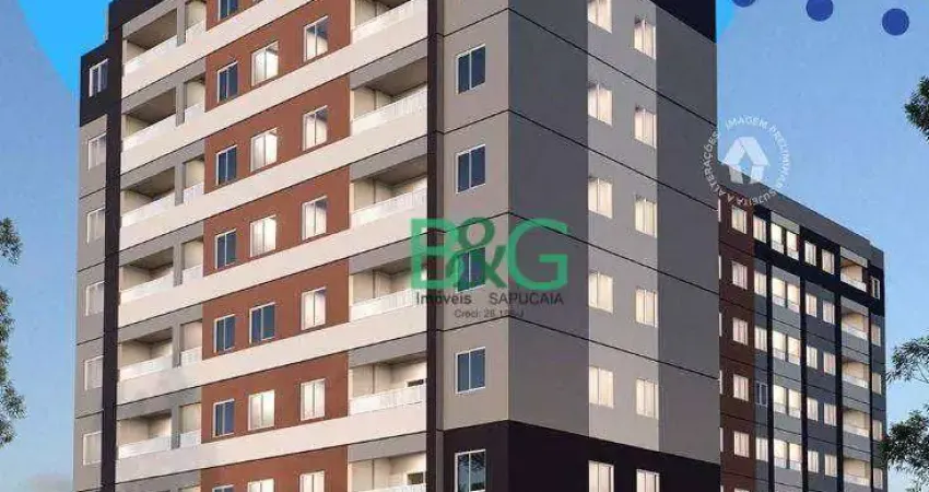 Apartamento com 2 dormitórios à venda, 35 m² por R$ 271.635,00 - Jardim Danfer - São Paulo/SP