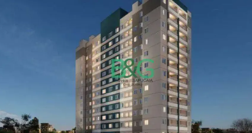 Apartamento Duplex com 1 dormitório à venda, 69 m² por R$ 528.643,00 - Cambuci - São Paulo/SP