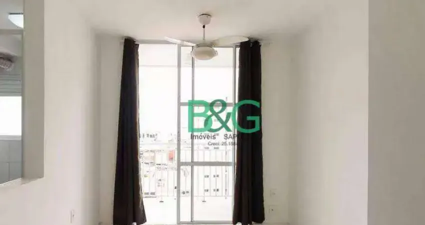 Apartamento com 2 dormitórios à venda, 46 m² por R$ 449.000,00 - Brás - São Paulo/SP