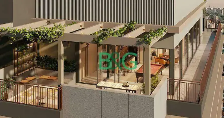 Apartamento com 2 dormitórios à venda, 39 m² por R$ 572.994,20 - Brooklin - São Paulo/SP
