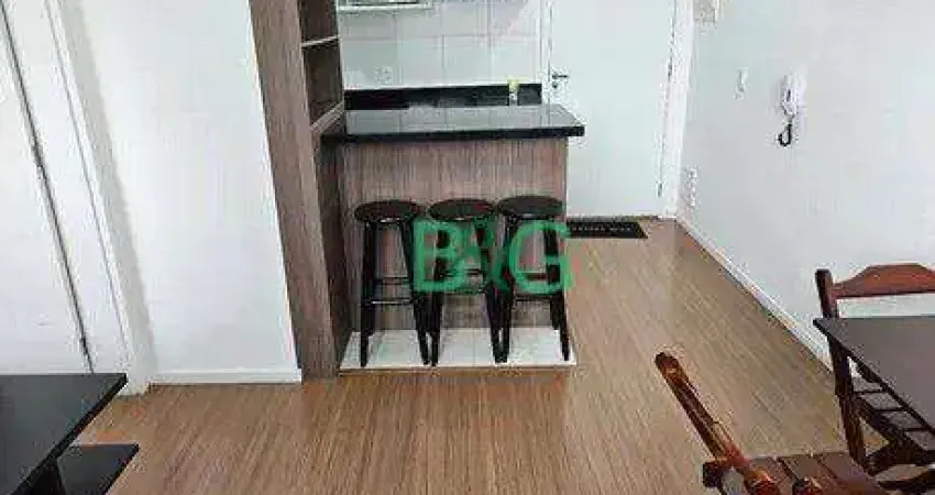 Apartamento com 1 dormitório para alugar, 35 m² por R$ 3.262,00/mês - Mooca - São Paulo/SP