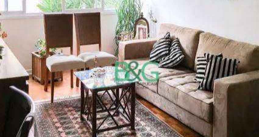 Apartamento com 3 dormitórios à venda, 94 m² por R$ 1.379.000,00 - Moema - São Paulo/SP
