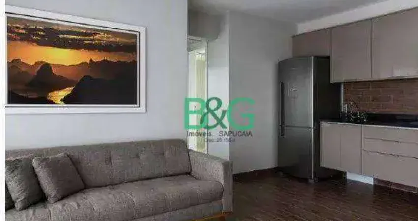 Studio com 1 dormitório à venda, 48 m² por r$ 779.000,00 - brooklin paulista - são paulo/sp